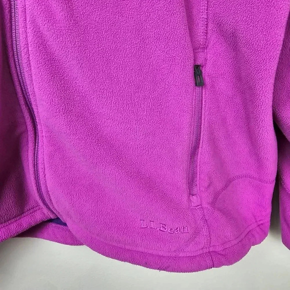 LL Bean‎ Women's  Polartec Fleece Full Zip Jacket - Picture 7 of 8